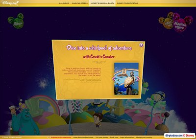 Mickey's Magical Party website