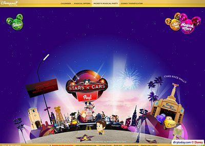 Mickey's Magical Party website