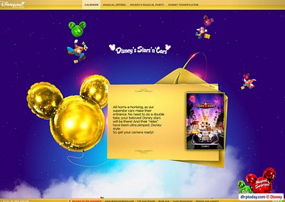 Mickey's Magical Party website