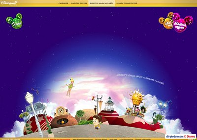 Mickey's Magical Party website