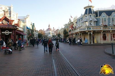 Main Street USA decorations