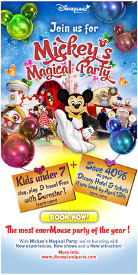 Mickey's Magical Party advertising