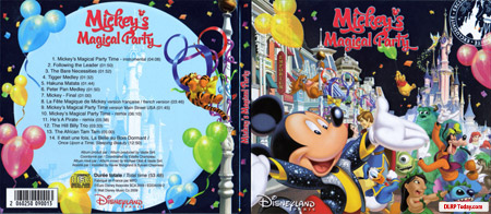 Mickey's Magical Party CD