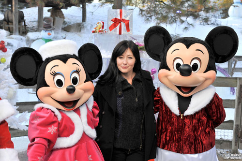 Shannen Doherty tops Mickey's celebrity Christmas list