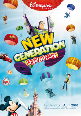 Disneyland Paris New Generation Festival Brochure