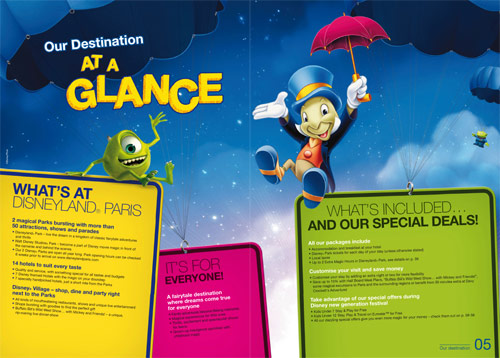 Disneyland Paris New Generation Festival Brochure