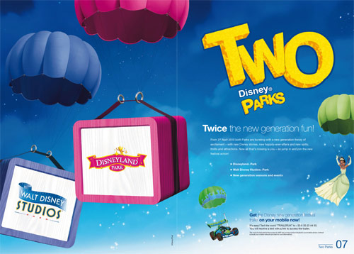 Disneyland Paris New Generation Festival Brochure