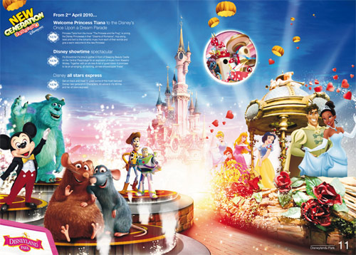 Disneyland Paris New Generation Festival Brochure