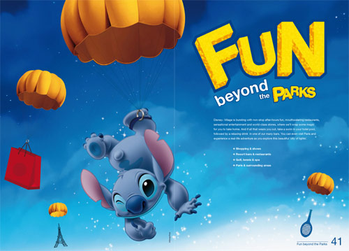 Disneyland Paris New Generation Festival Brochure