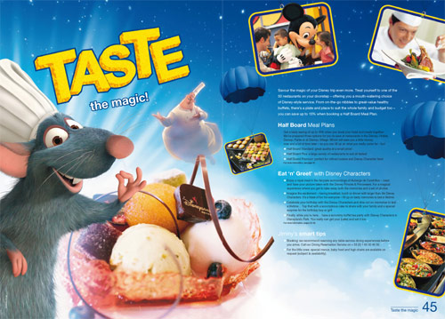 Disneyland Paris New Generation Festival Brochure