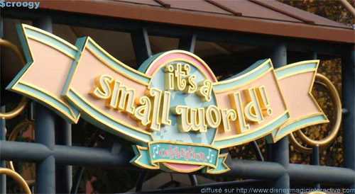 It's a Small World - Celebration all-round!