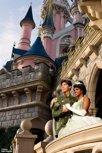 Princess Tiana's first Disneyland Paris photo shoot