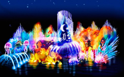 Worlds apart? Walt Disney Studios meets World of Color