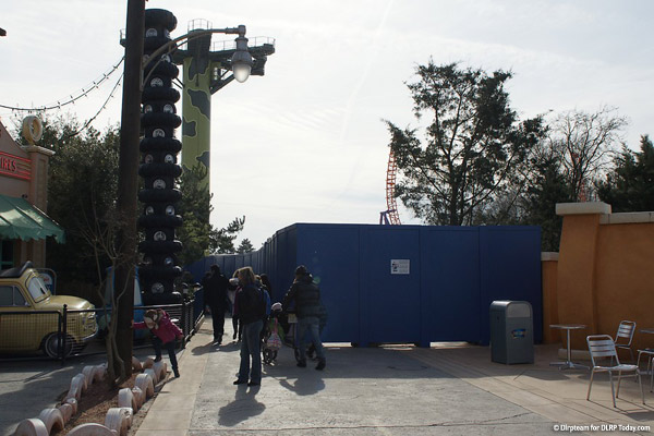 Toy Story Playland construction