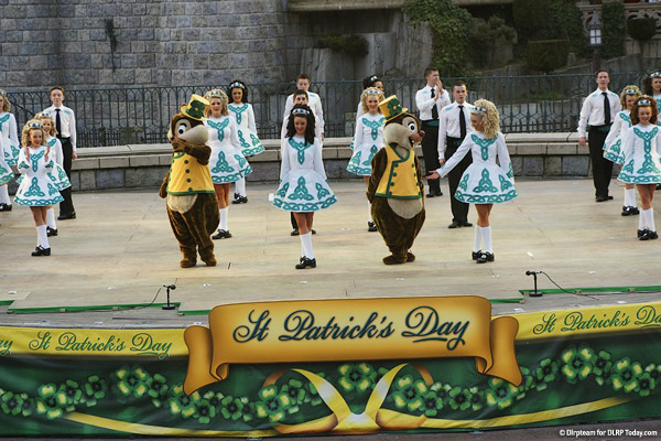 St Patrick's Day at Disneyland Paris