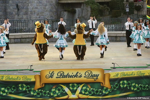 St Patrick's Day at Disneyland Paris