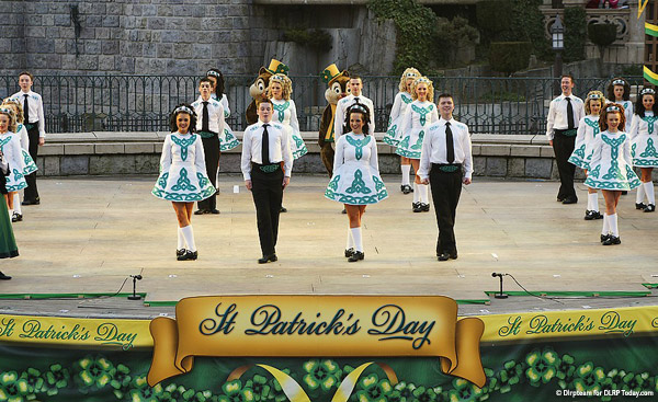 St Patrick's Day at Disneyland Paris