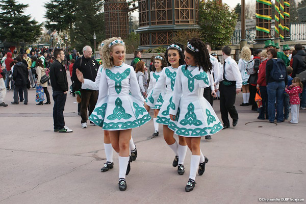 St Patrick's Day at Disneyland Paris