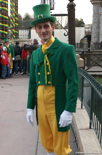 St Patrick's Day at Disneyland Paris