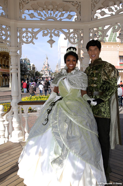 Princess Tiana at Disneyland Paris