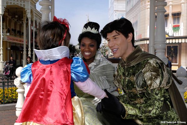 Princess Tiana at Disneyland Paris