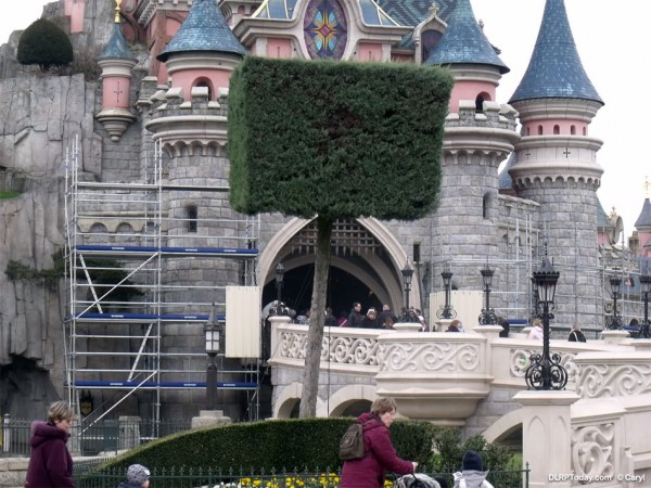 Sleeping Beauty Castle refurbishment