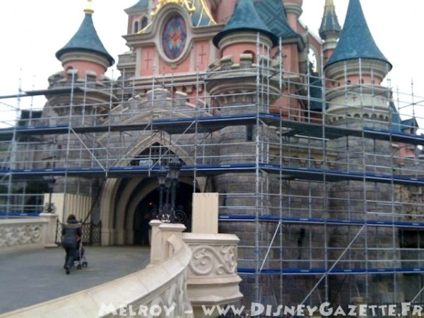 Sleeping Beauty Castle refurbishment