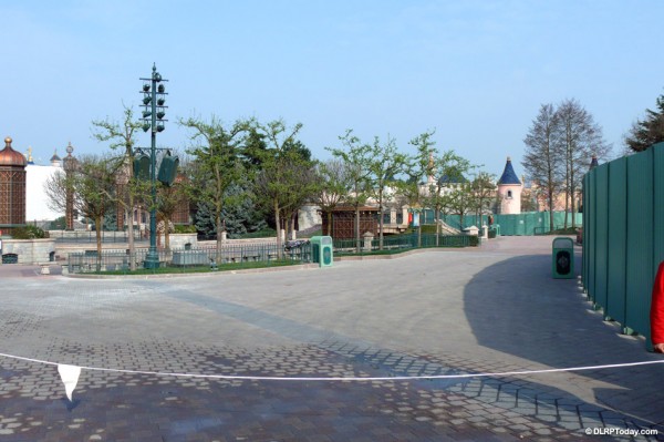 Fantasyland floor refurbishment