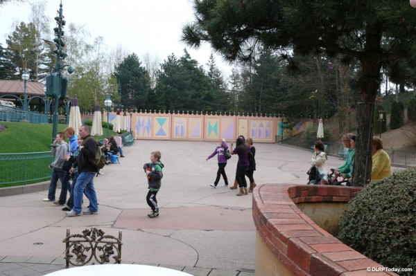 Fantasyland floor refurbishment