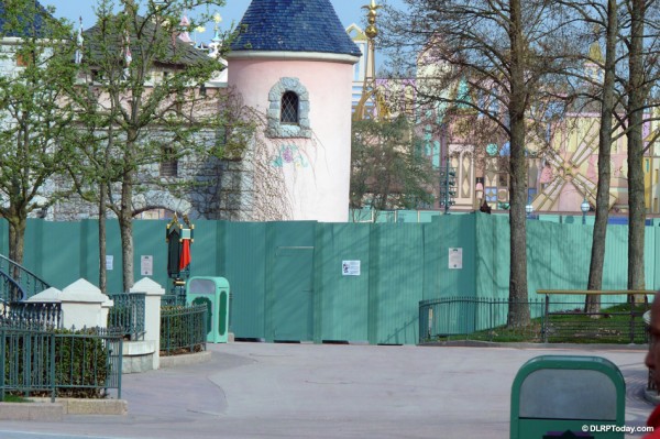 Fantasyland floor refurbishment