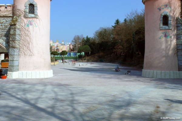 Fantasyland floor refurbishment