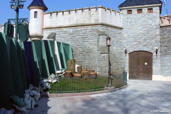 Fantasyland floor refurbishment