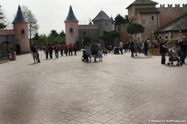 Fantasyland floor refurbishment