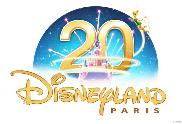 Disneyland Paris 20th Anniversary logo