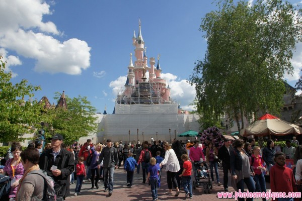 Sleeping Beauty Castle refurbishment