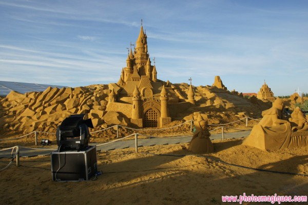 Disneyland Paris Sand Sculpture Festival 2011