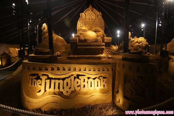 Disneyland Paris Sand Sculpture Festival 2011