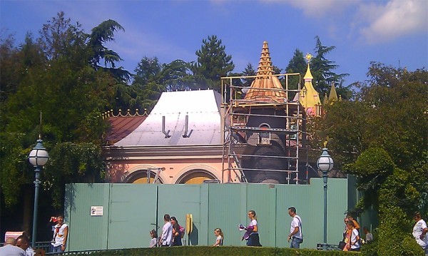 Princess Pavilion construction