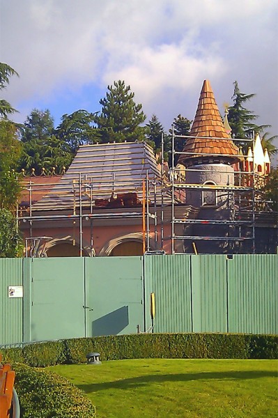 Princess Pavilion photolocation construction