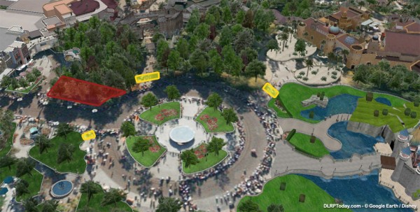 Rough overview of 2011 Central Plaza work