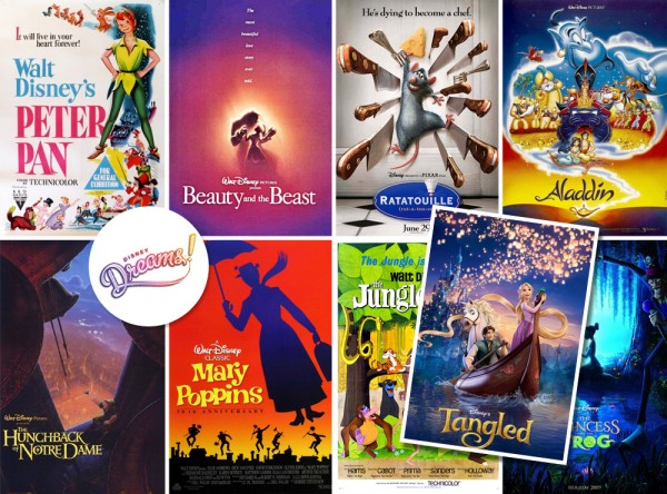 Disney Dreams! characters, films, dreams, songs