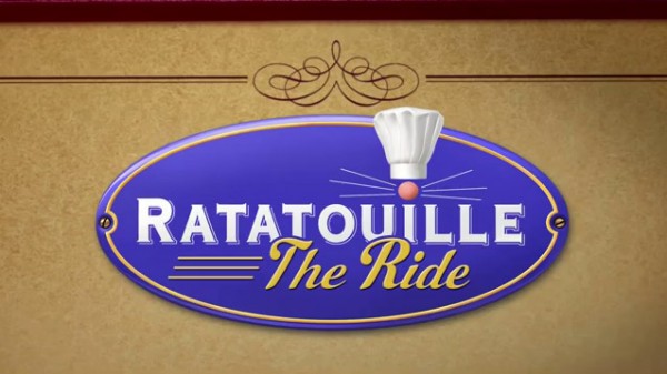 Ratatouille: The Ride Disneyland Paris logo & trailer