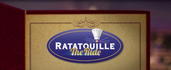 Ratatouille: The Ride Disneyland Paris English trailer logo