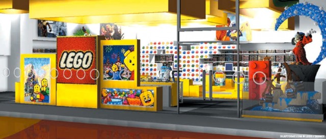 LEGO Store Disney Village Concept Art