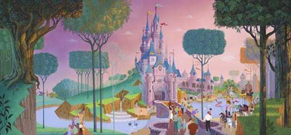 The Art of Disney on Demand, Sleeping Beauty Castle