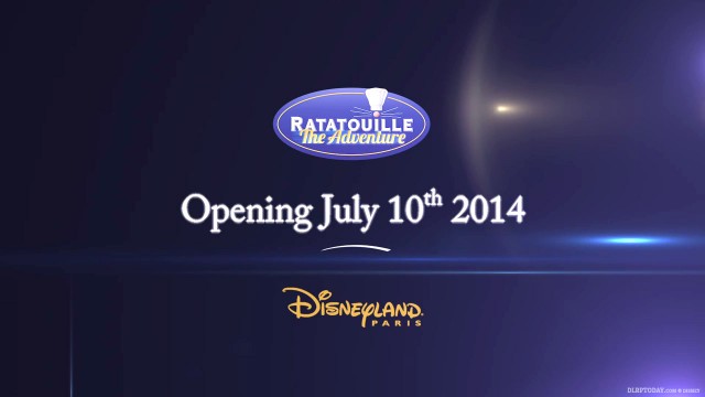 Disneyland Paris Ratatouille ride teaser preview video trailer