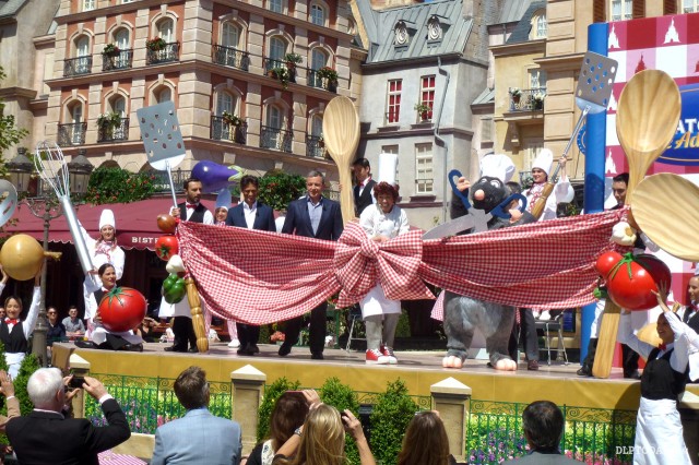 Ratatouille: The Adventure Grand Opening Dedication Ceremony at Disneyland Paris