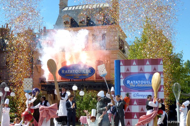 Ratatouille: The Adventure Grand Opening Dedication Ceremony at Disneyland Paris