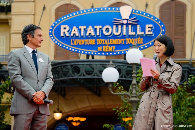 Ratatouille Disneyland Paris Opening Day Inauguration Ceremony