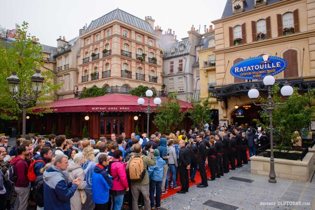 Ratatouille Disneyland Paris Opening Day Inauguration Ceremony